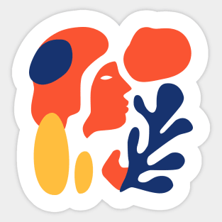 Matisse Style Sticker